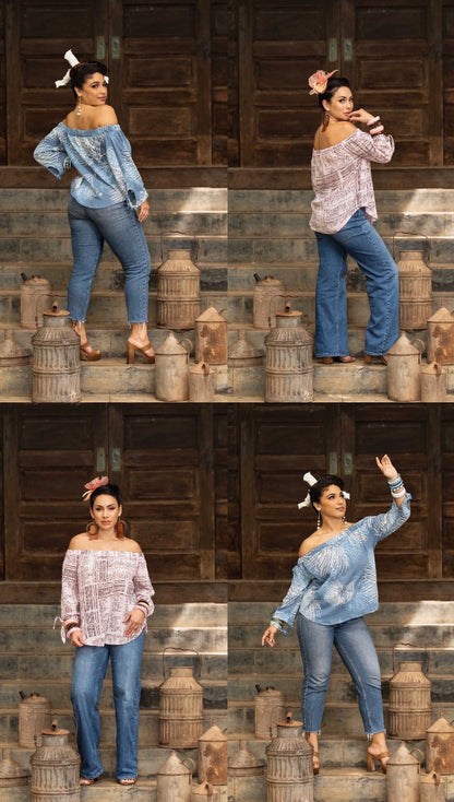 Poʻokela Blouse GAUZE (MM ʻ26)