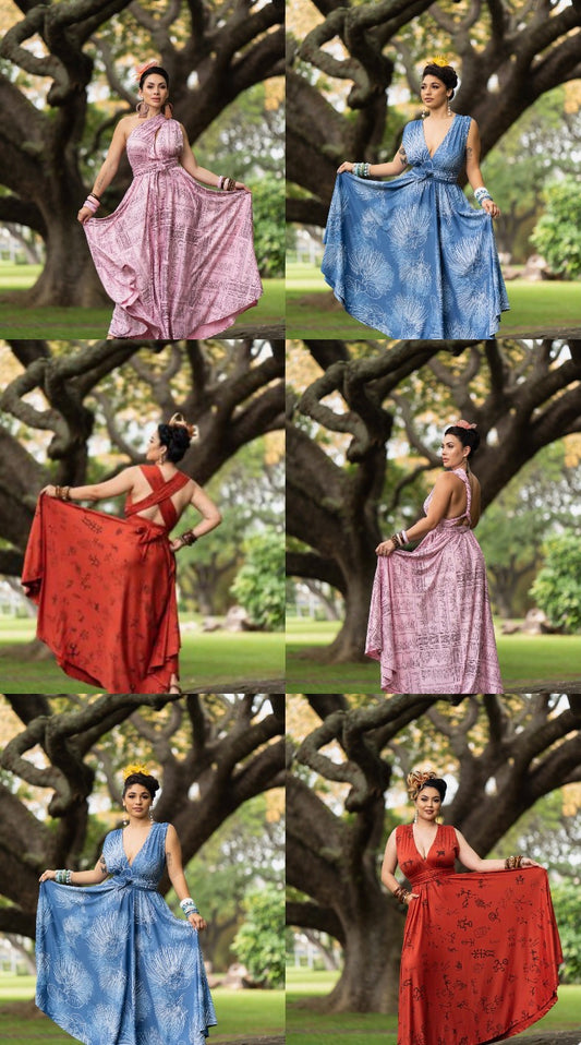 Kolohe Wrap Dress  DTY-S ( MM ʻ26)