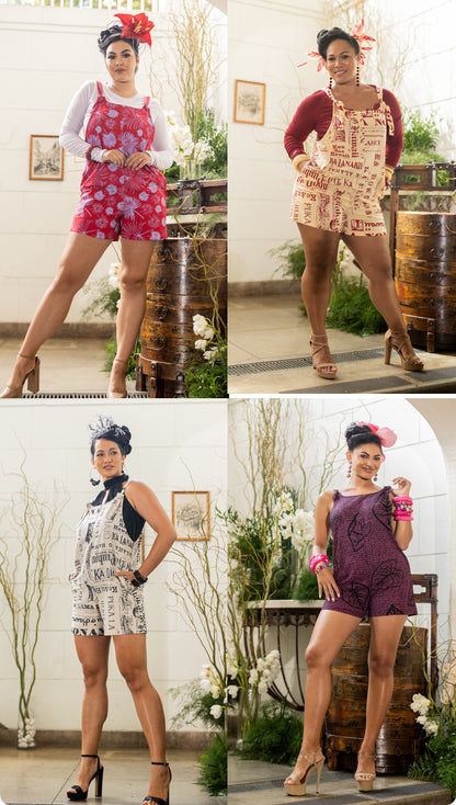 Ka’i Tie Romper (LINEN Winter ʻ25)