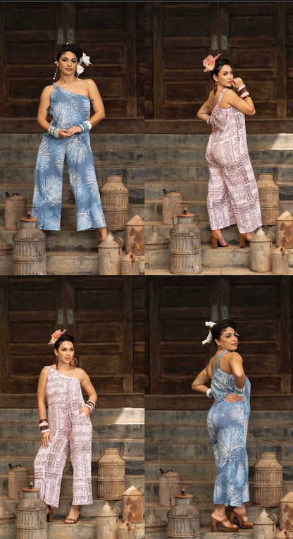 Mikiala ONE SIDED Pant Romper GAUZE (MM ʻ26)