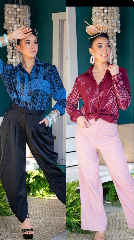Kauʻi Long Sleeve Blouse  AIRFLOW (BHG PHB ʻ26)