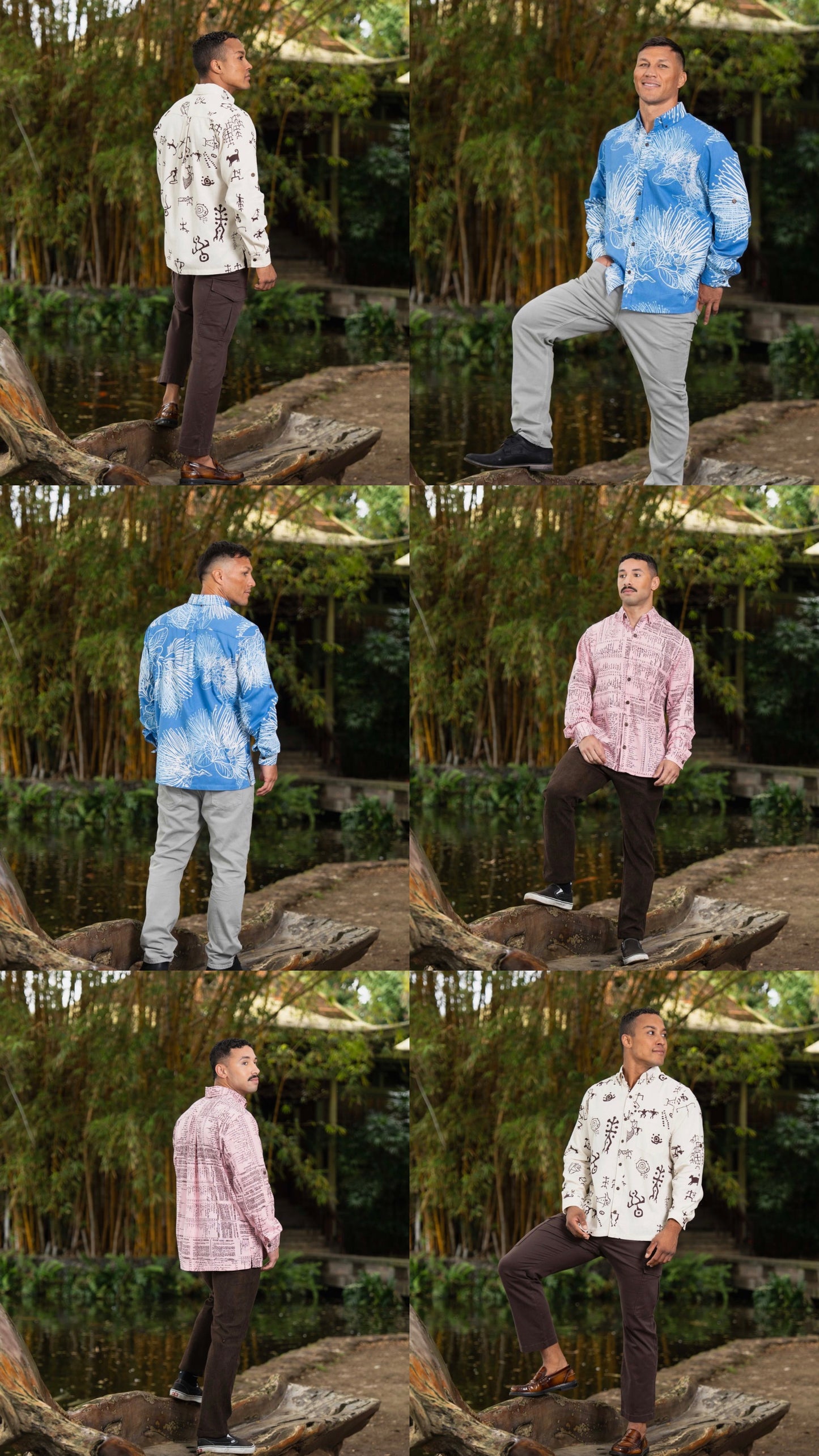 Aloha Shirt LONG SLEEVE (LINEN MM ʻ26)