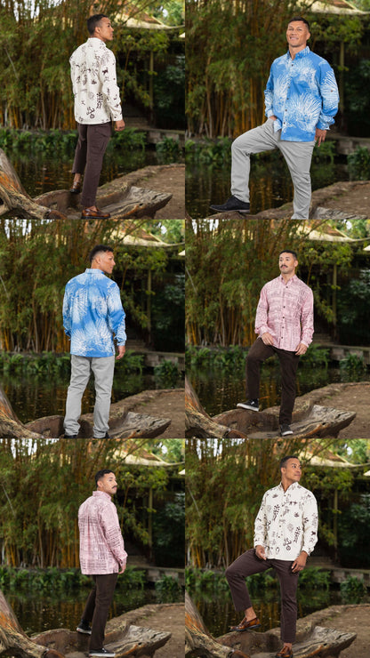 Aloha Shirt LONG SLEEVE (LINEN MM ʻ26)