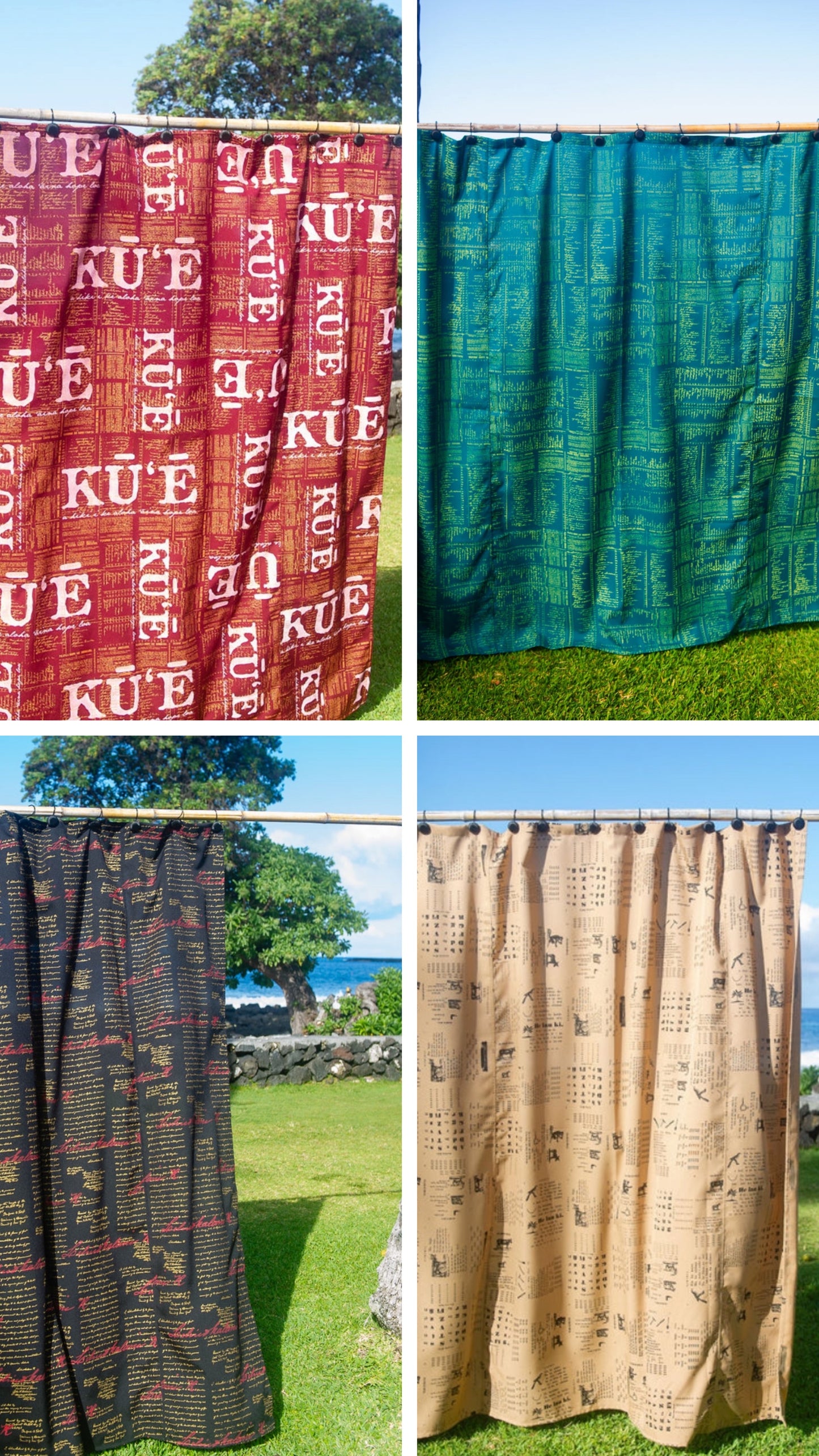 Kaulua'e Shower Curtain