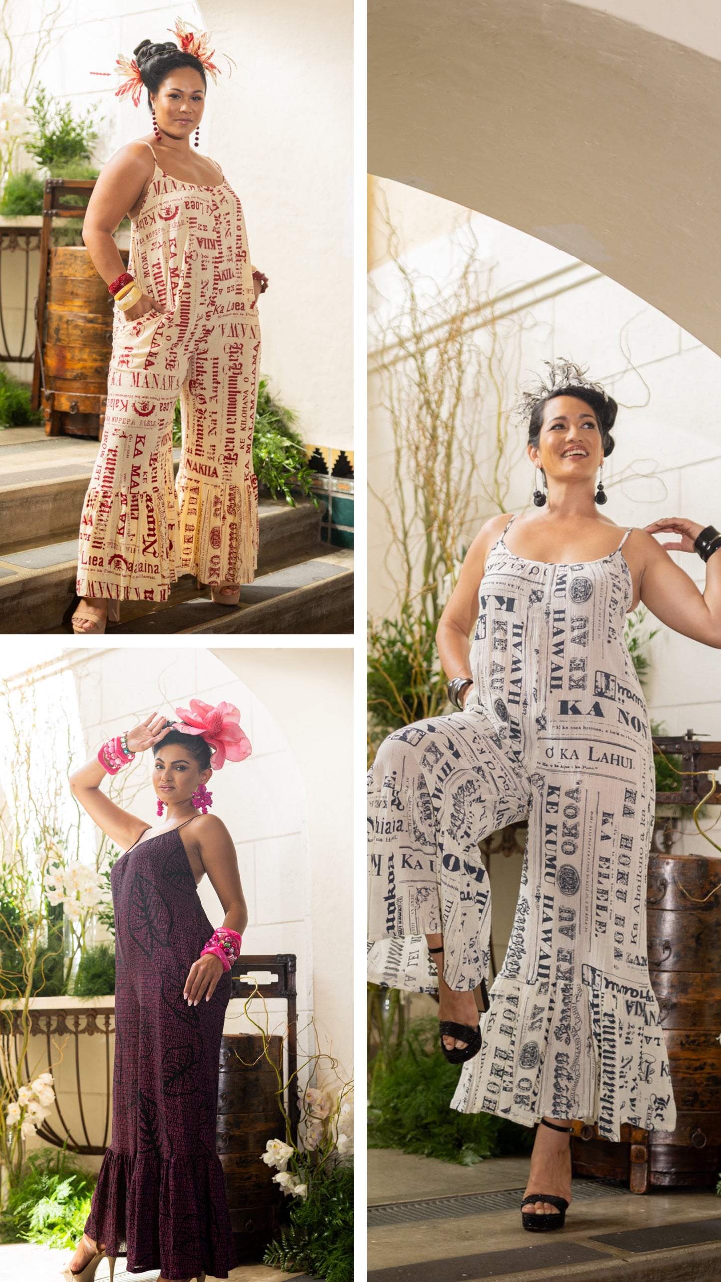 ʻIlima Cami Romper GAUZE (Winter ʻ25)