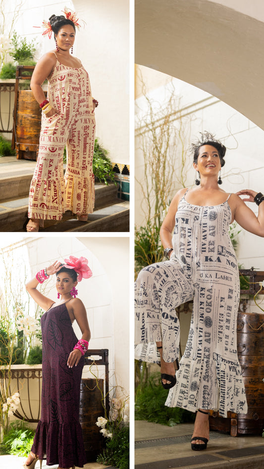 ʻIlima Cami Romper GAUZE (Winter ʻ25)