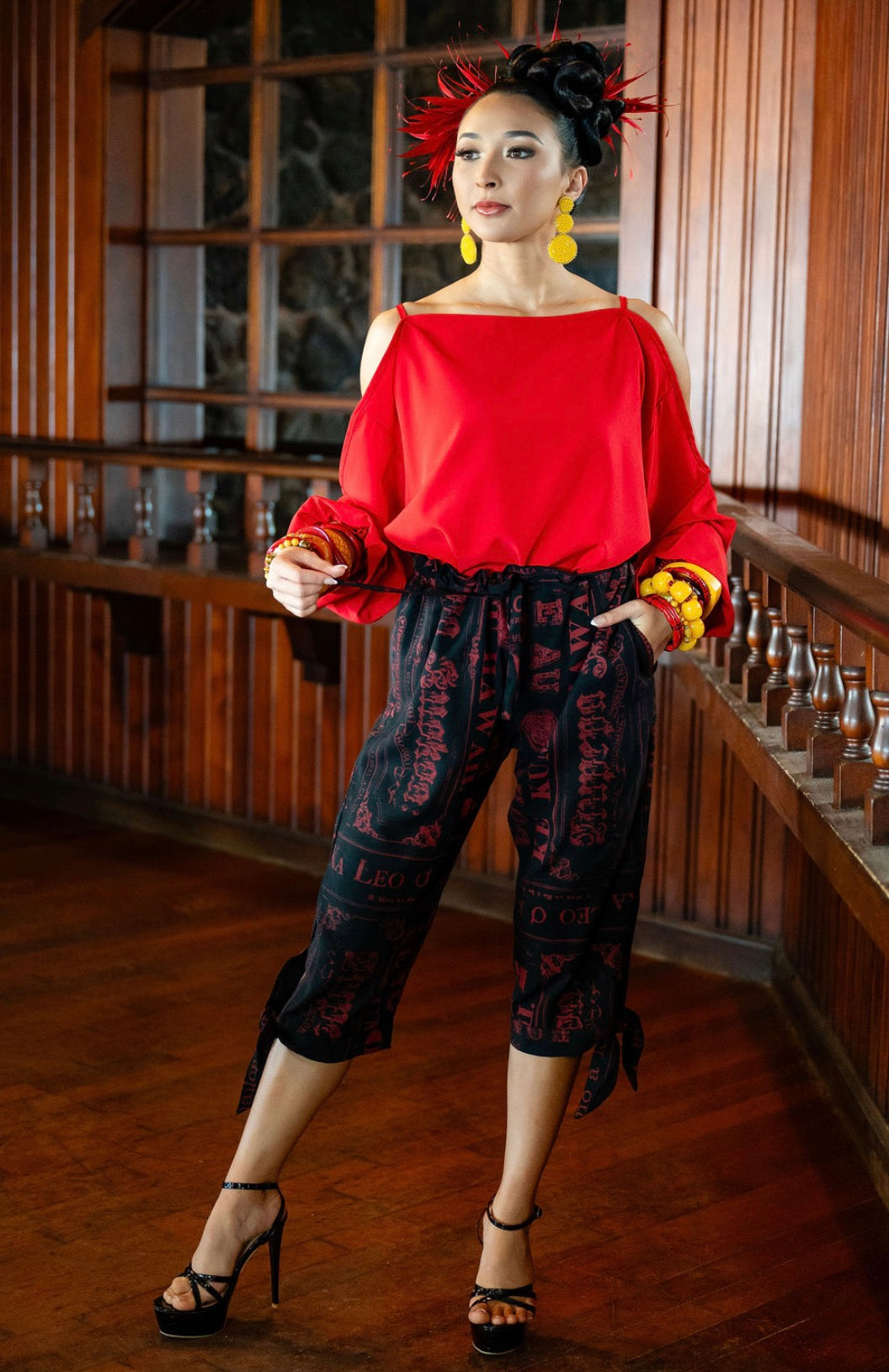 Auliʻi Revised Tie Pants (AIRFLOW  NEWʻ26) RNB