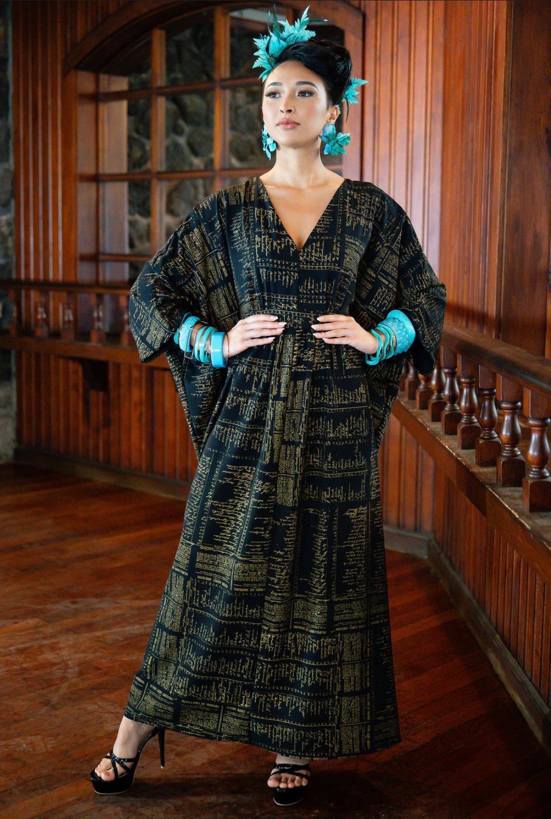 Kawailele Kaftan AIRFLOW (PETITIONS GOLD)
