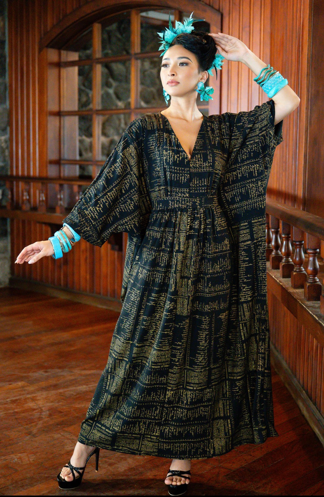 Kawailele Kaftan AIRFLOW (PETITIONS GOLD)