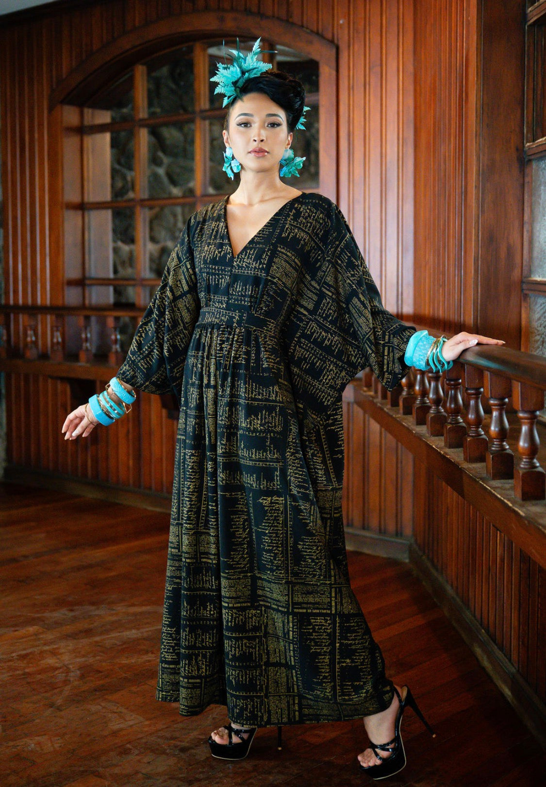 Kawailele Kaftan AIRFLOW (PETITIONS GOLD)