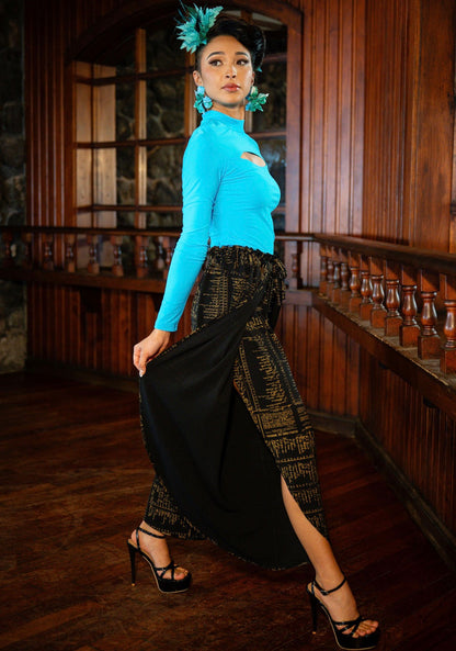 Ailana Faux Wrap Pants AIRFLOW (PETITIONS GOLD)